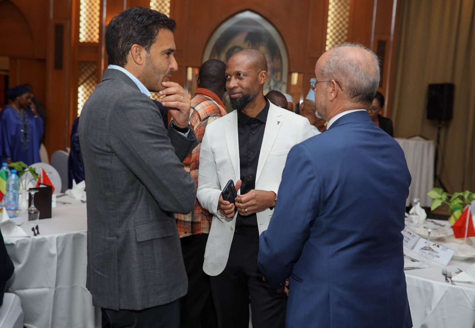 Participants au Forum d'affaires Mali-Maroc