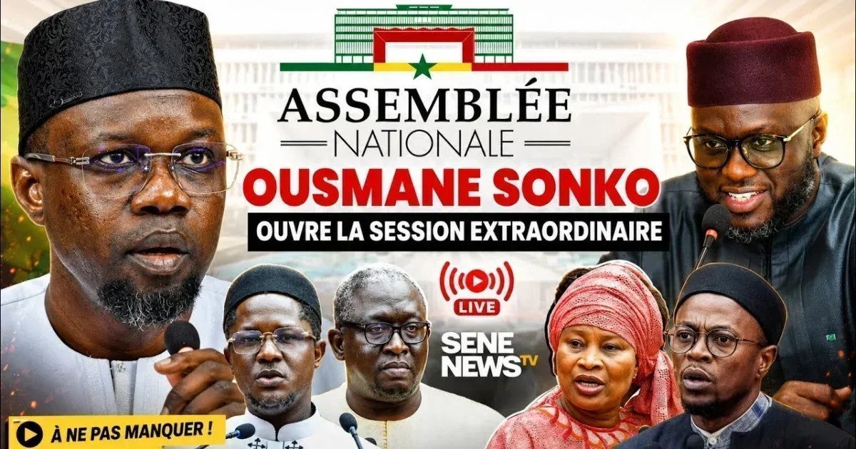 Session exceptionnelle à l&rsquo;Assemblée nationale : les enquêtes de Ousmane Sonko lancées