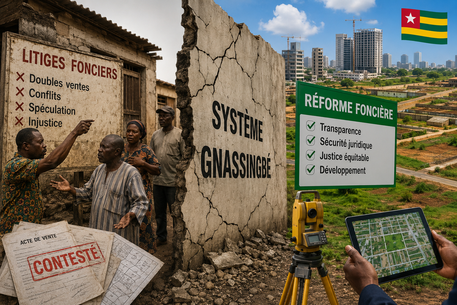 Togo : la réforme foncière, un défi face aux pratiques opaques du régime