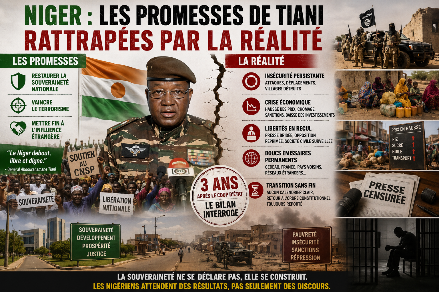 Tiani et la souveraineté du Niger : entre discours et réalités