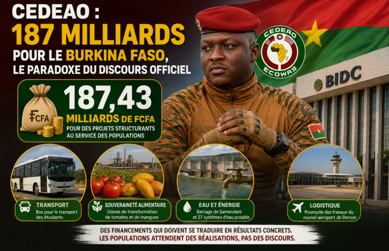 Cedao : le Burkina Faso, entre critiques politiques et dépendance financière