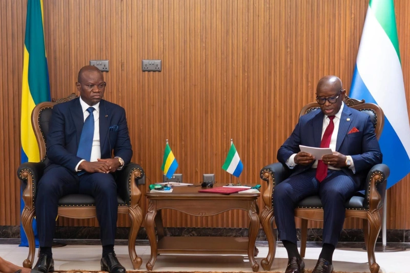 Renforcement des liens entre le Gabon et la Sierra Leone