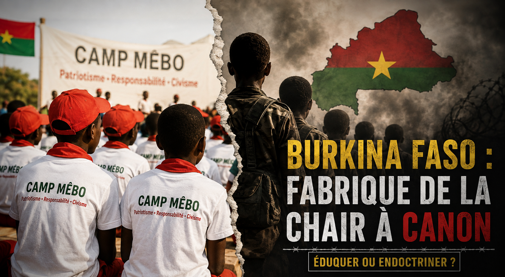 Burkina Faso : la militarisation de la jeunesse sous couvert de patriotisme