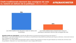 Au Bénin, les chefs coutumiers entre confiance populaire et neutralité politique