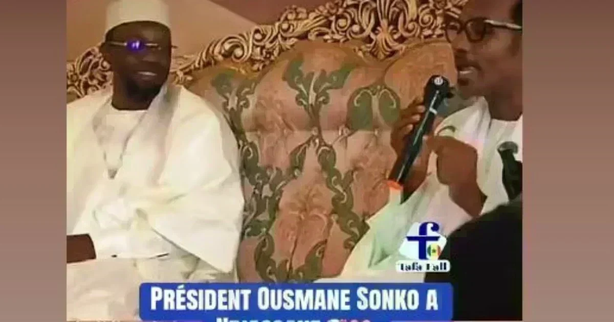 Serigne Khalifa Kounta célèbre le parcours politique de Ousmane Sonko à Ndiassane