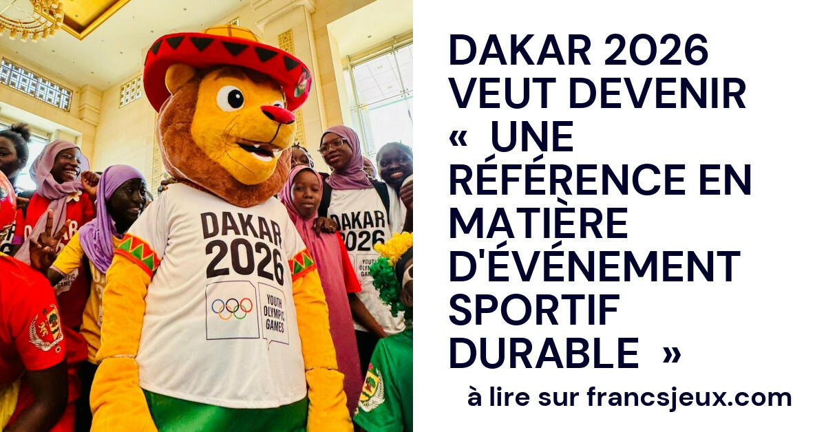 Dakar 2026 : l&rsquo;ambition d&rsquo;un événement sportif sans plastique