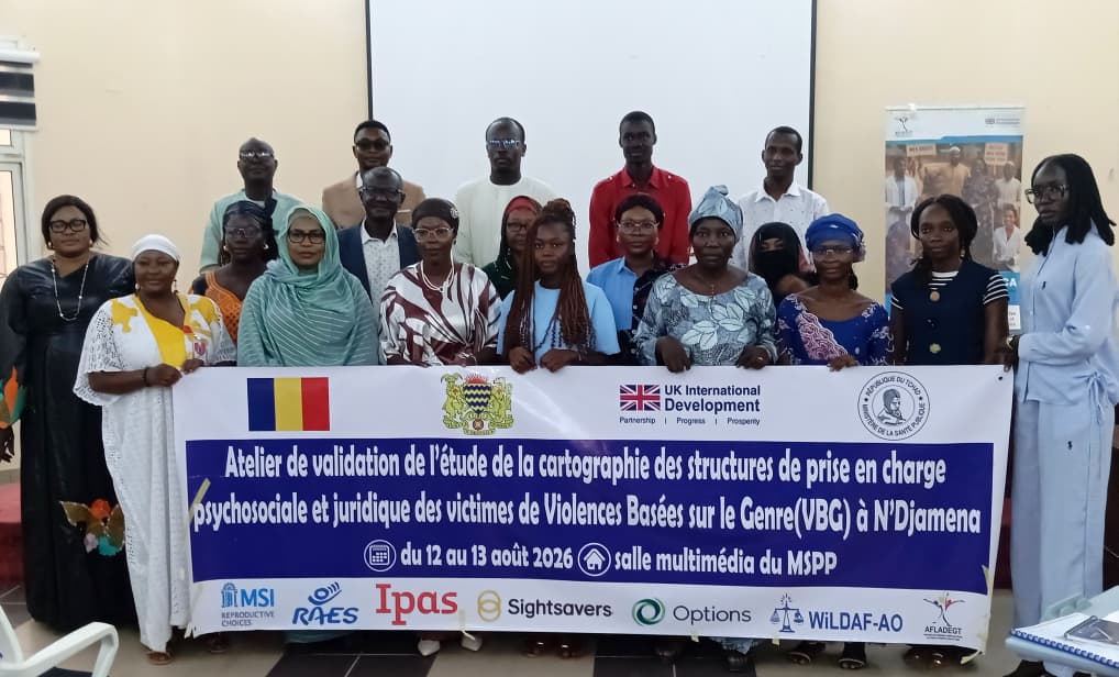 Cartographie des services d’assistance aux victimes de violences basées sur le genre à N&rsquo;Djamena