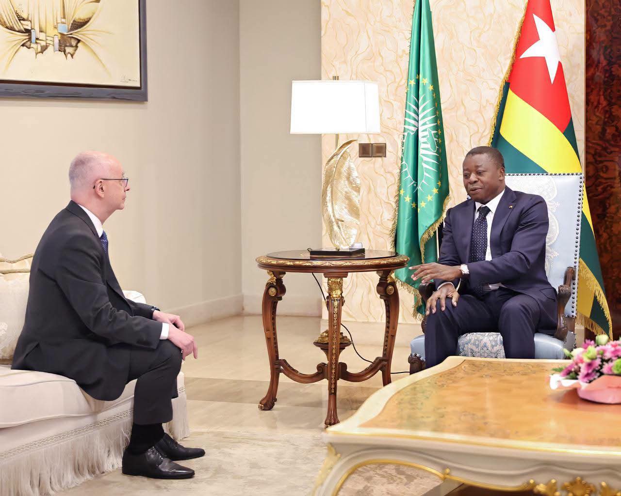 Faure Gnassingbé et l&rsquo;ambassadeur brésilien renforcent leur coopération