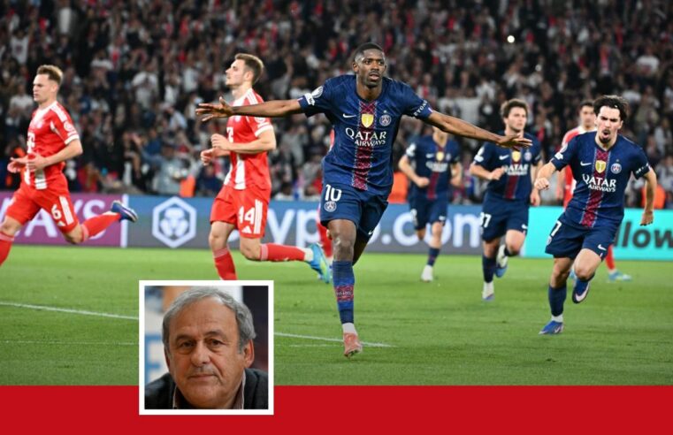 Platini critique le football moderne après le PSG-Bayern en Ligue des champions