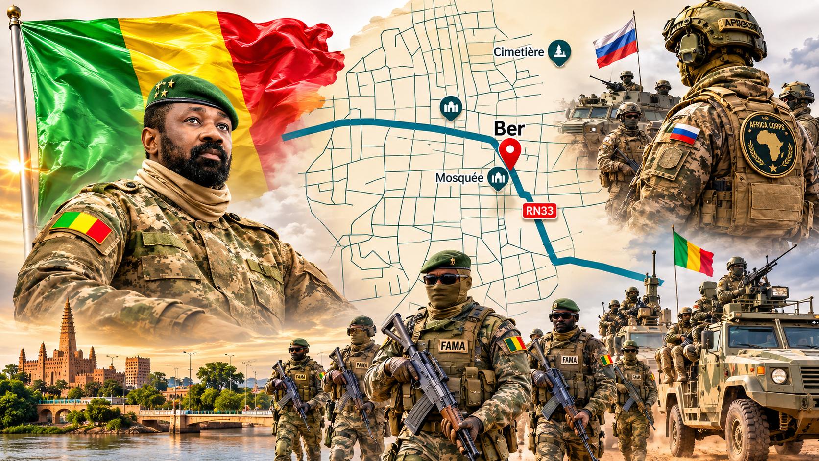 Mali : la région de Tombouctou en ébullition, l&rsquo;armée et ses alliés sous le feu près de ber