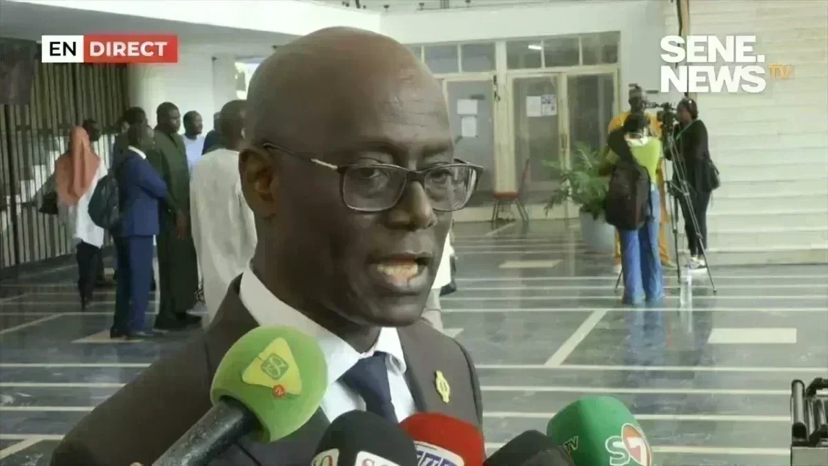 Thierno Alassane Sall en pleine révélation lors d'une session parlementaire