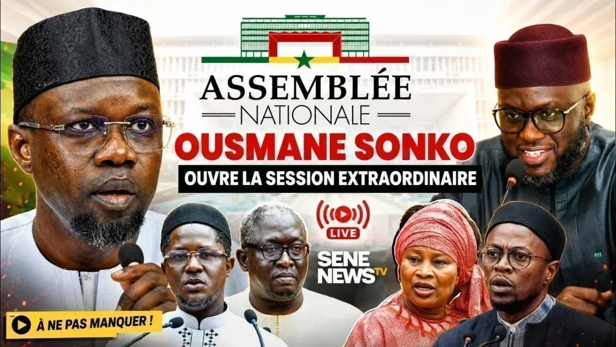 Assemblée nationale du Sénégal en session extraordinaire