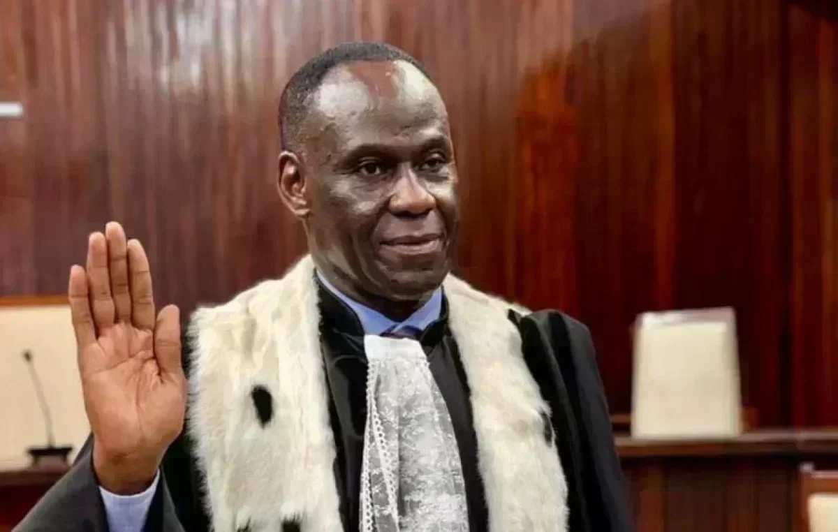 Ousmane Diagne président du Conseil constitutionnel Ousmane Diagne lors de son installation à la présidence du Conseil constitutionnel du Sénégal