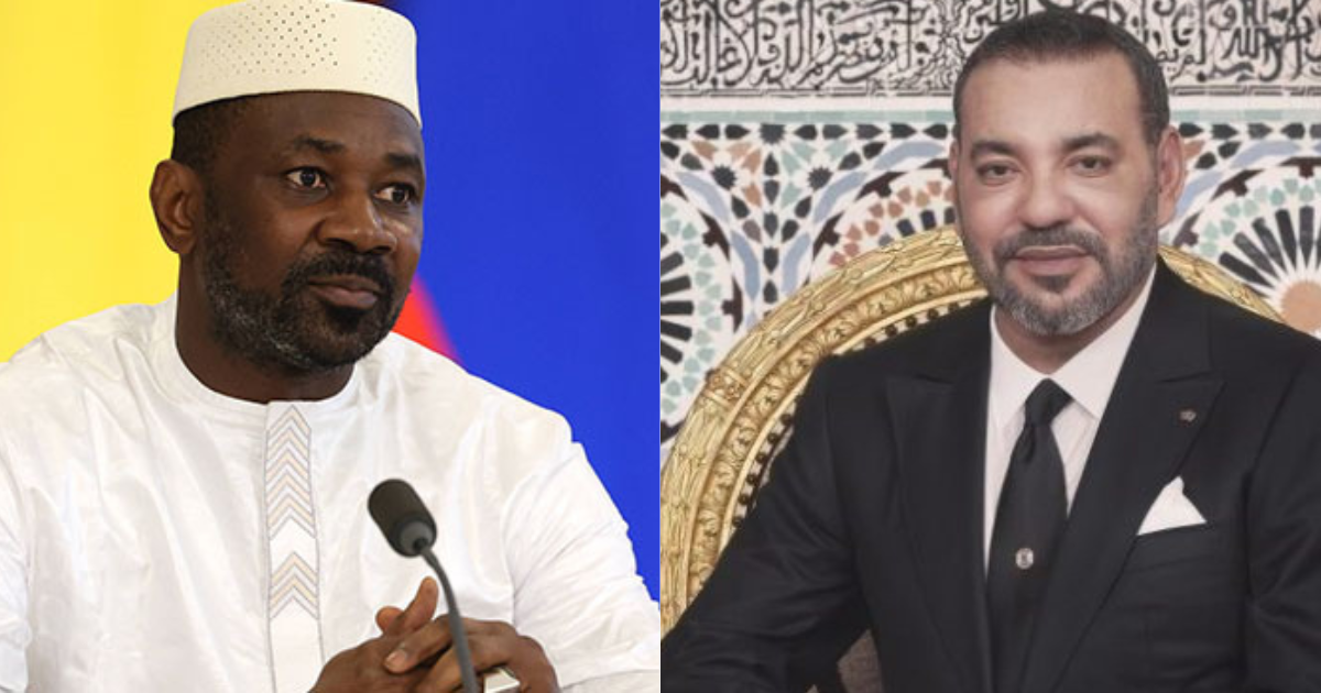 Rencontre entre le roi Mohammed VI et le président malien Assimi Goïta