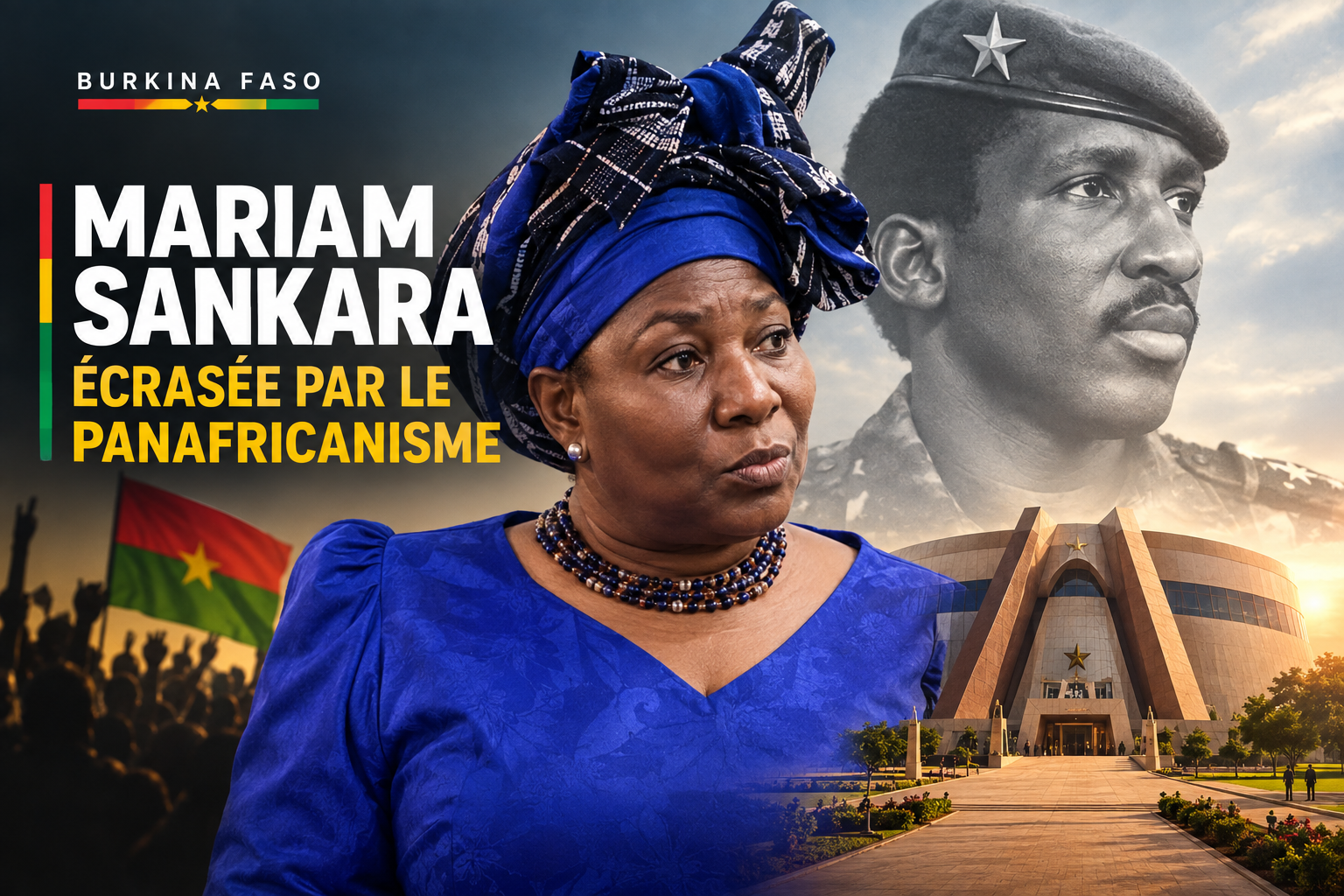 Mausolée de Sankara : l&rsquo;inauguration qui a scellé l&rsquo;effacement de Mariam Sankara