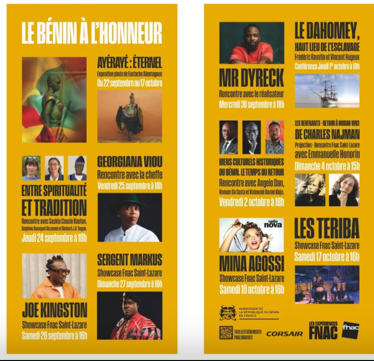 Bénin à Paris : la Fnac Saint-Lazare enclenche un tournant culturel décisif