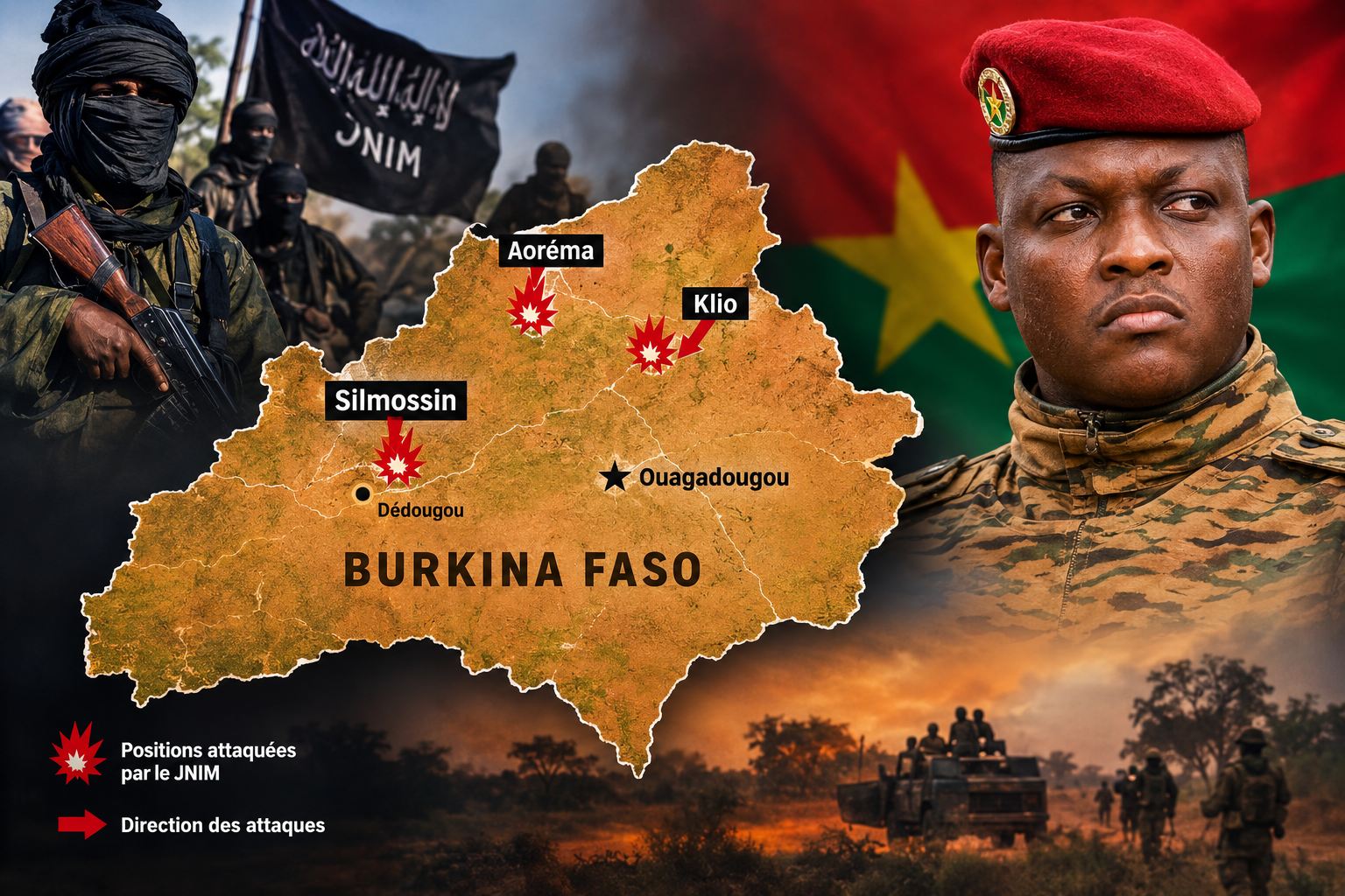 À Silmossin, la revendication du JNIM dévoile les zones d&rsquo;ombre d&rsquo;un dispositif sécuritaire burkinabè sous tension