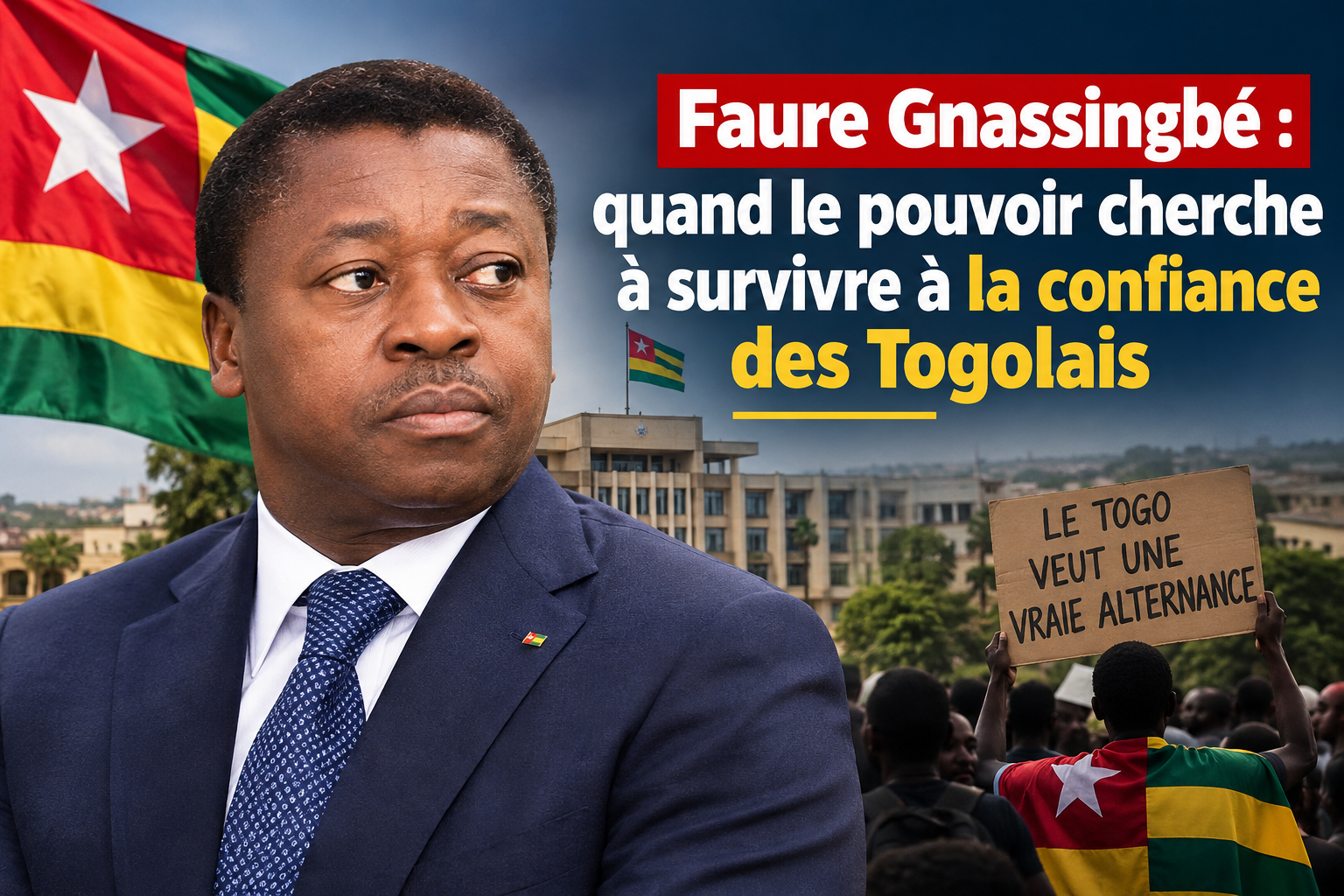Togo : la quête de légitimité de Faure Gnassingbé à l&rsquo;épreuve des institutions
