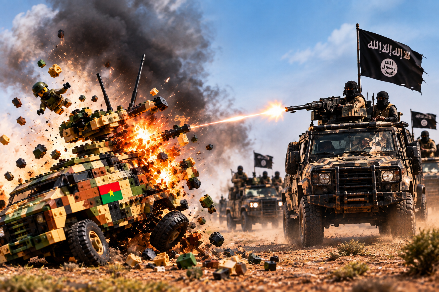 Burkina Faso : l&rsquo;heure des blindés locaux face au défi opérationnel du JNIM