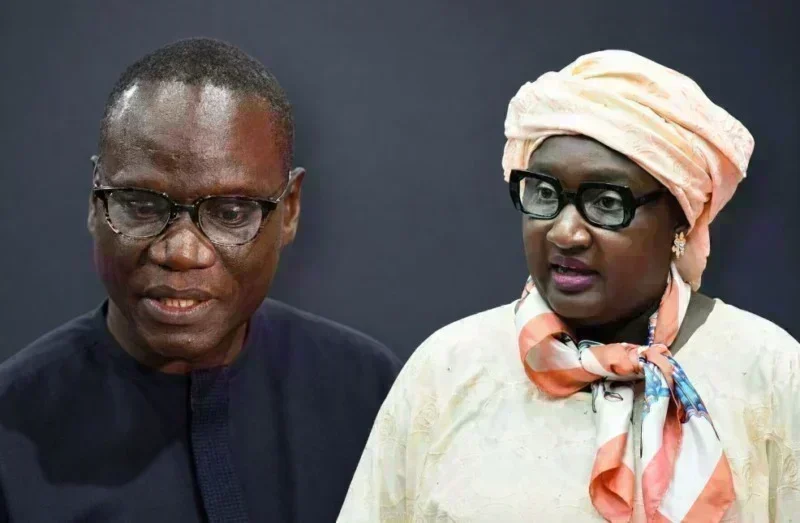 Khady Diène Gaye lors d’une prise de parole