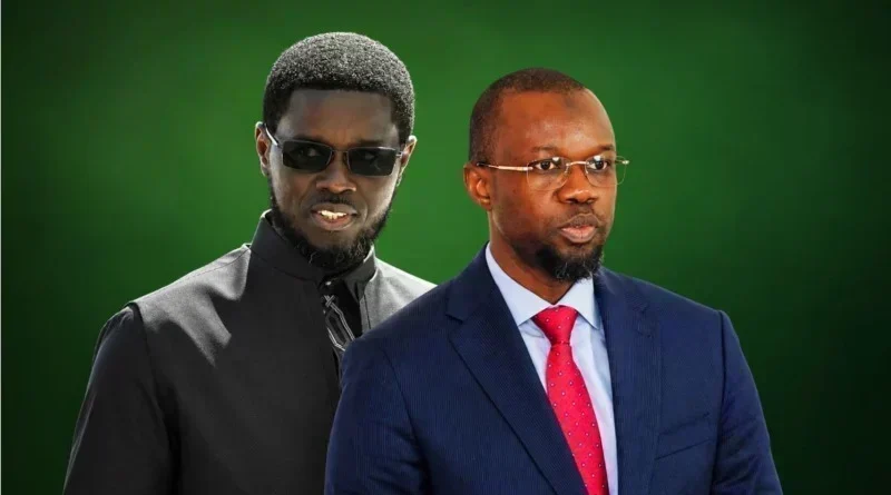 Ousmane Sonko lors d'un débat parlementaire au Sénégal