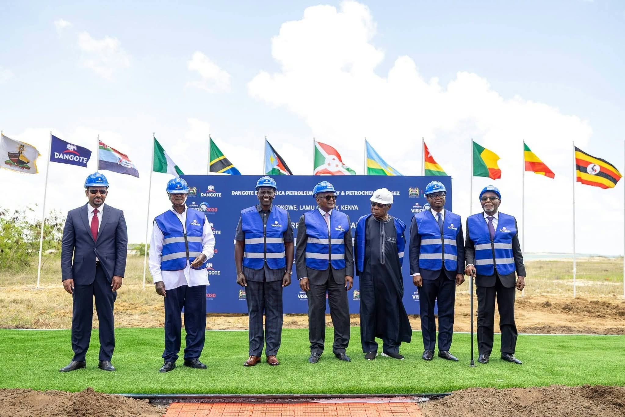 Lamu : Wadagni et quatre dirigeants africains au lancement du chantier pétrolier à 16 milliards $